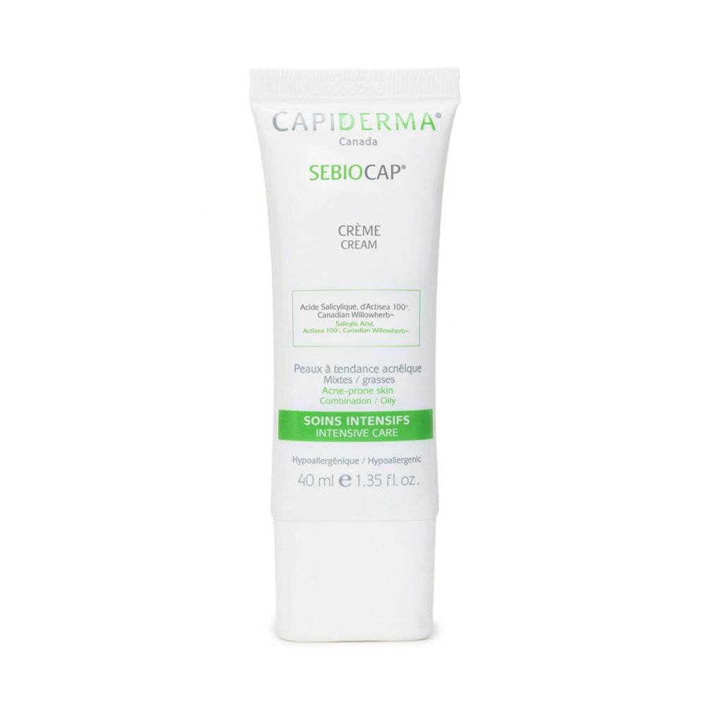 Capiderma Sebiocap Crème Peau A Tendance Acnéique 40ml