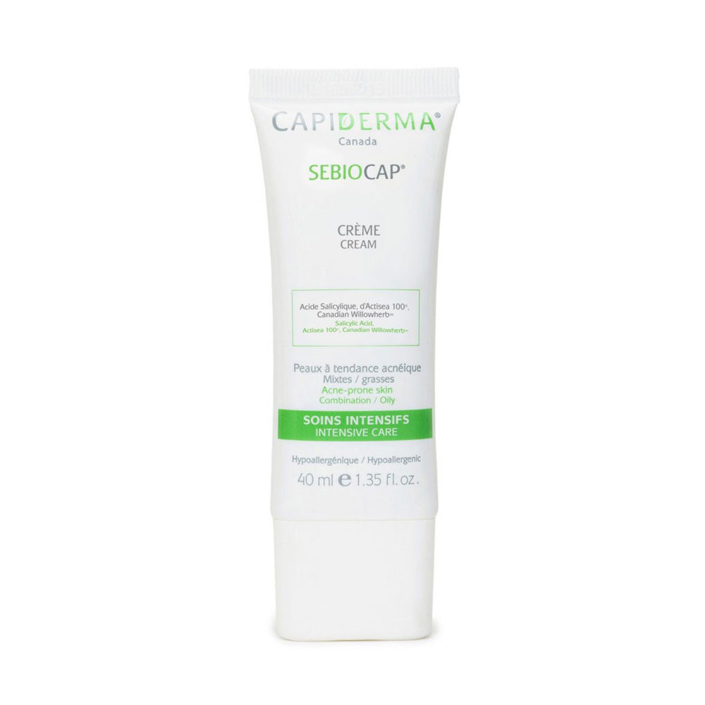 Capiderma Sebiocap Crème Peau A Tendance Acnéique 40ml  | Global Para 