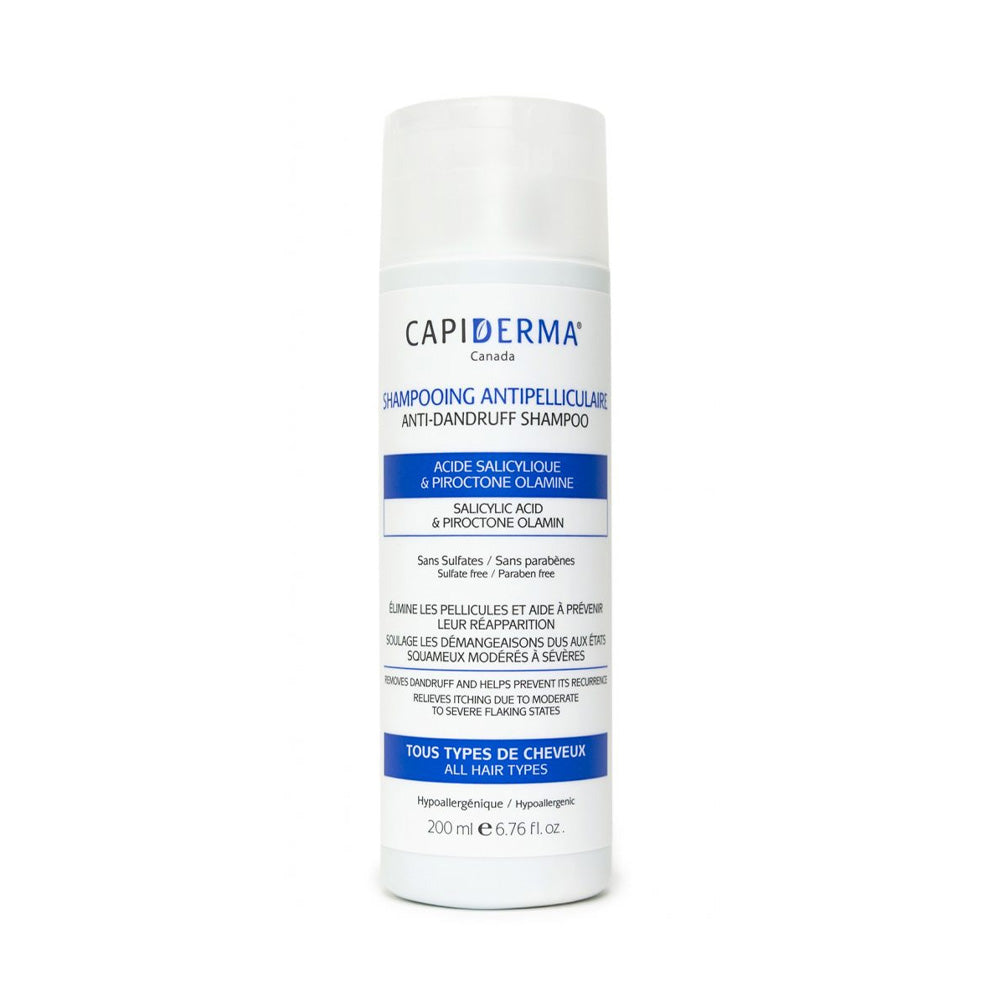 Capiderma Shampoing Anti-Pelliculaire 200ml  | Global Para 