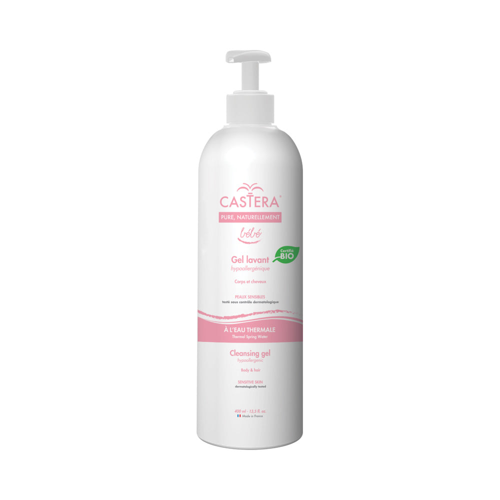 Castera Gel lavante Bébé 400ml-nova-parapharmacie