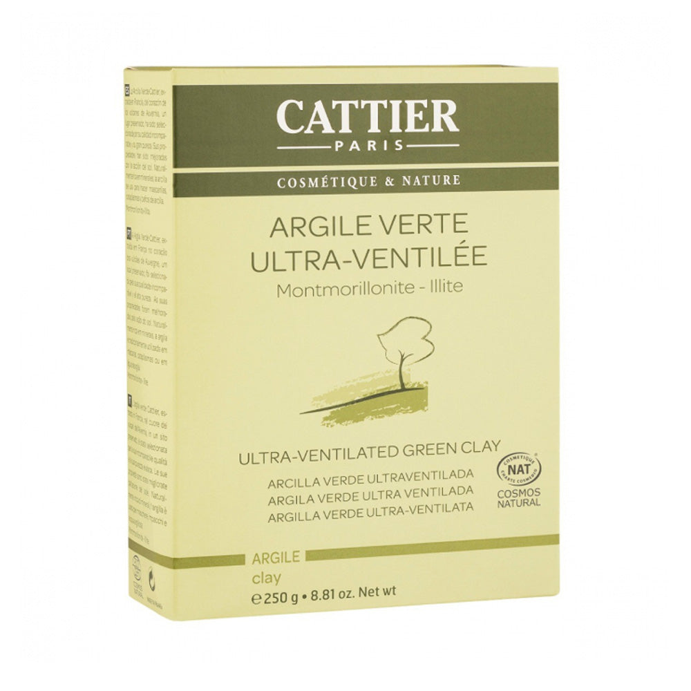 Cattier Argile Verte Ultra-Ventilée Green Clay 250g nova parapharmacie prix maroc casablanca