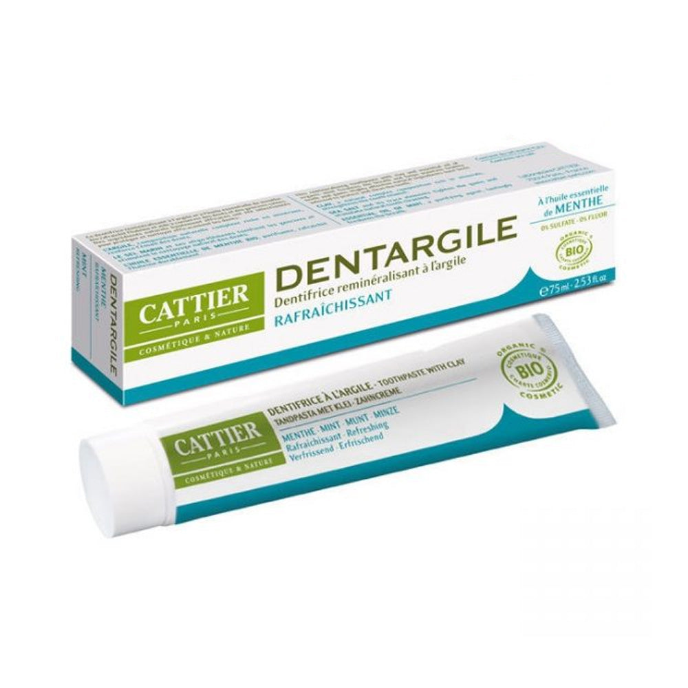 Cattier Dentargile Dentifrice Menthe 75ml - Nova Para