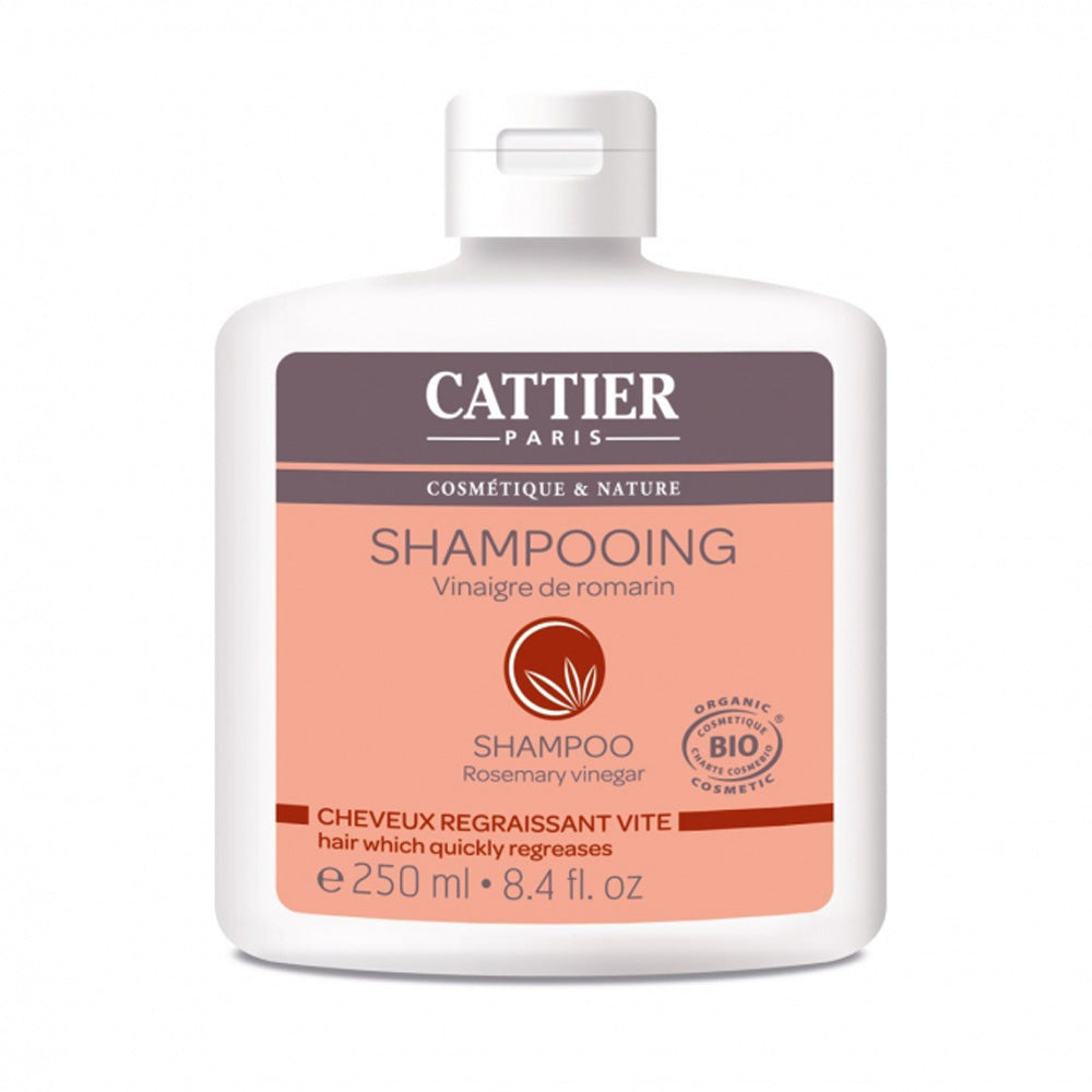 Cattier Shampooing Vinaigre De Romarin Cheveux Regraissant Vite 250ml nova parapharmacie prix maroc casablanca