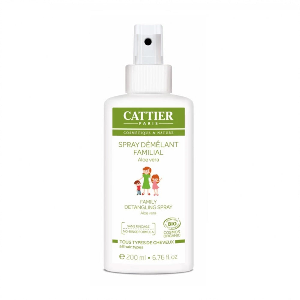 Cattier Spray Démêlant Familial Aloe Vera Spray Bio 200ml nova parapharmacie prix maroc casablanca