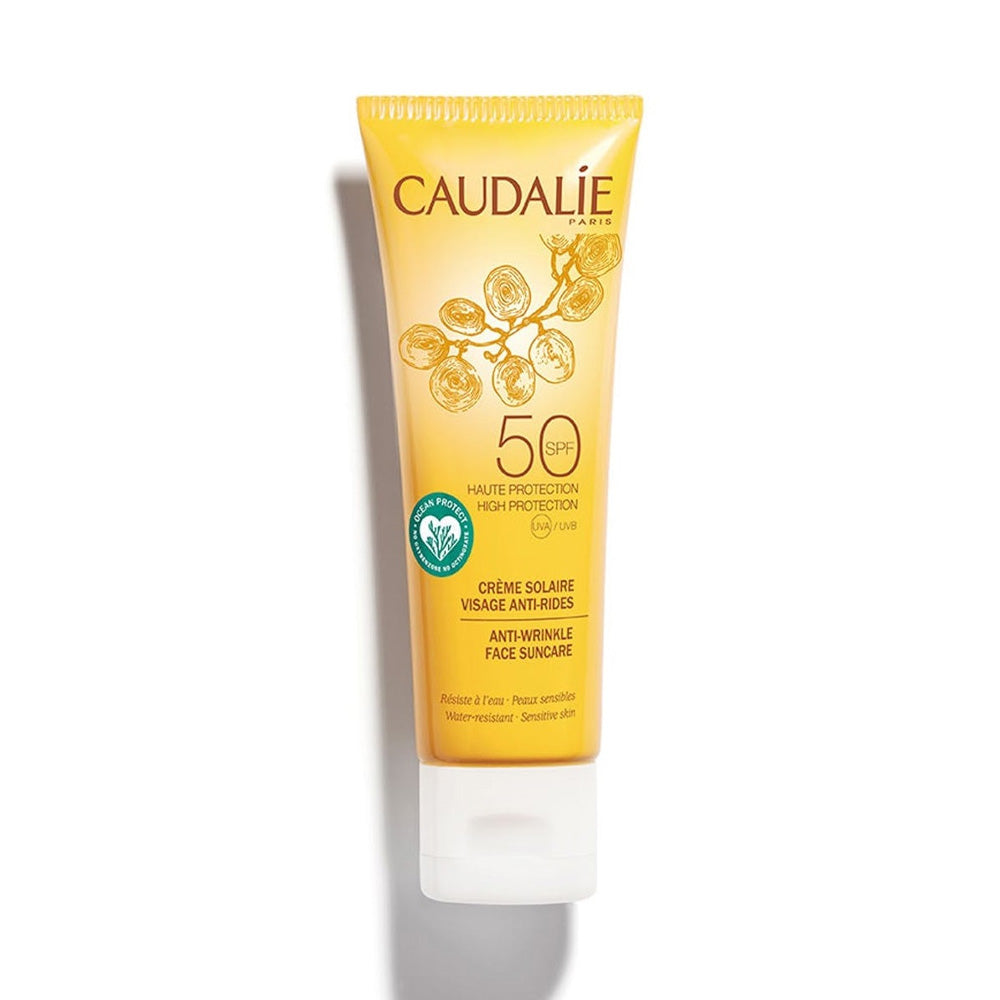 Caudalie Crème Solaire Visage Anti-Rides SPF 50 50ml  | Global Para 