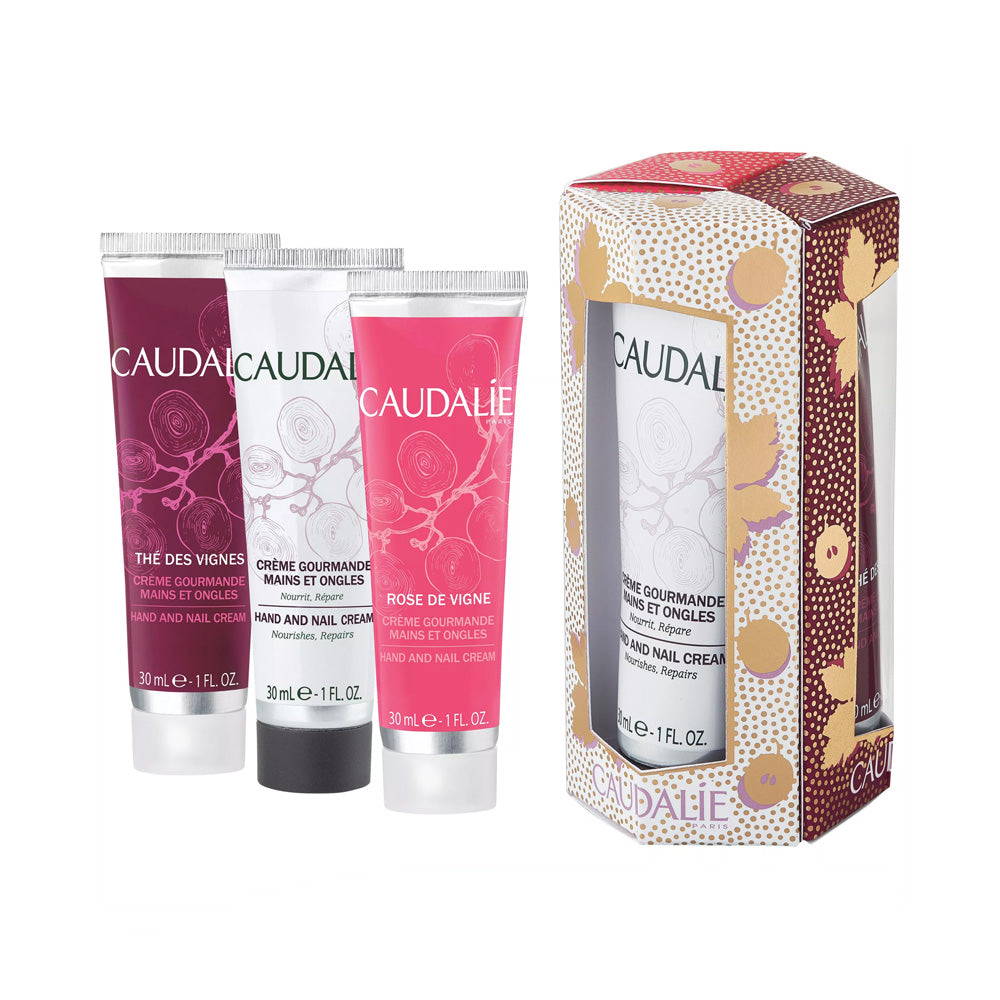 Caudalie Hand Cream Trio Bodycare Gift Set  | Global Para 