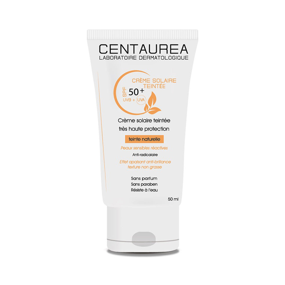 Centaurea Crème Solaire Teinte SPF 50+ 50ml | Global Para 