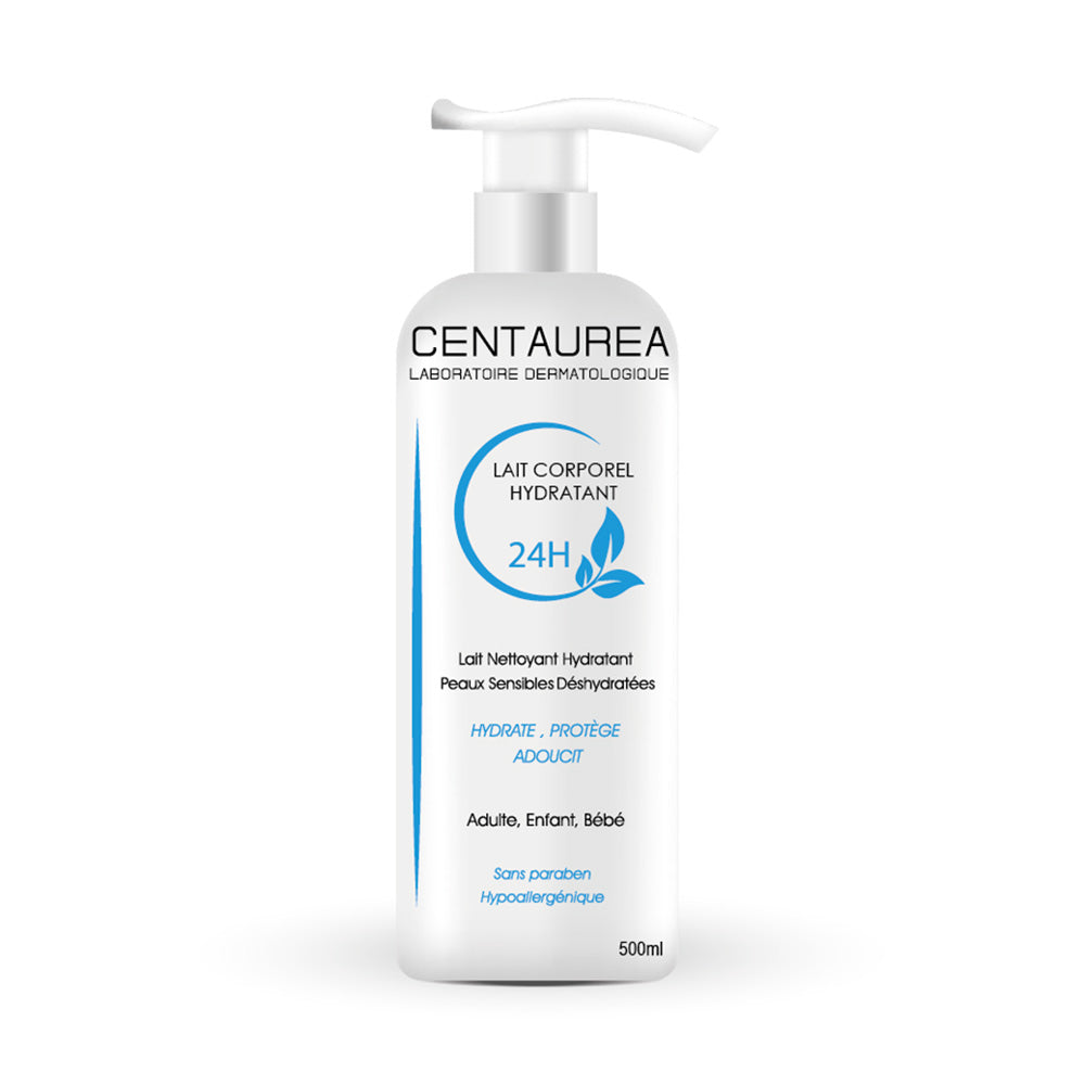 Centaurea Lait Hydratant Corporel 24H 500ml | Global Para 