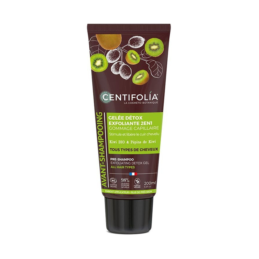 Centifolia Avant-Shampoing Gélee Détox Exfoliante 200ml nova parapharmacie prix maroc casablanca