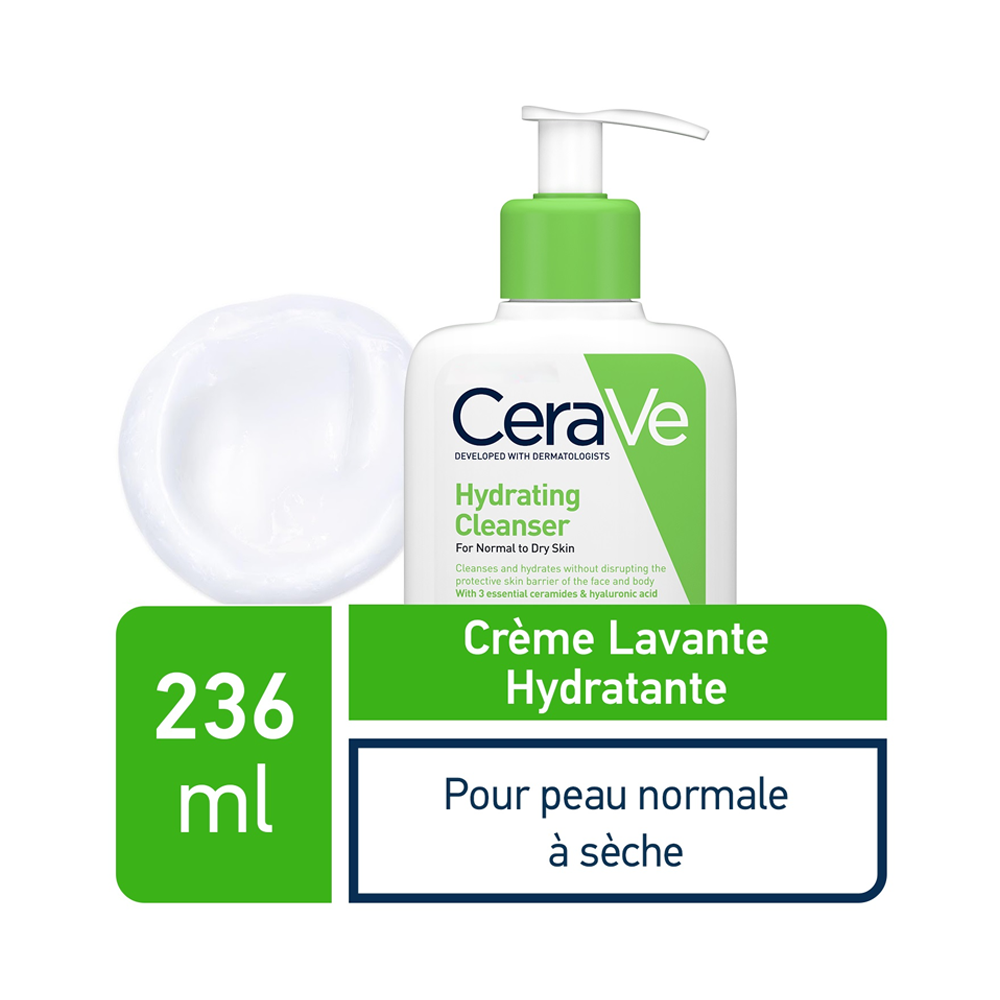 Cerave Crème Lavante Hydratante 236ml  | Global Para 