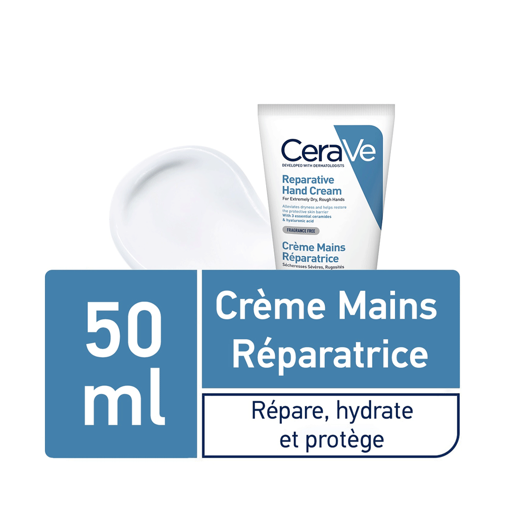 Cerave Crème Mains Réparatrice 50ml | Global Para 