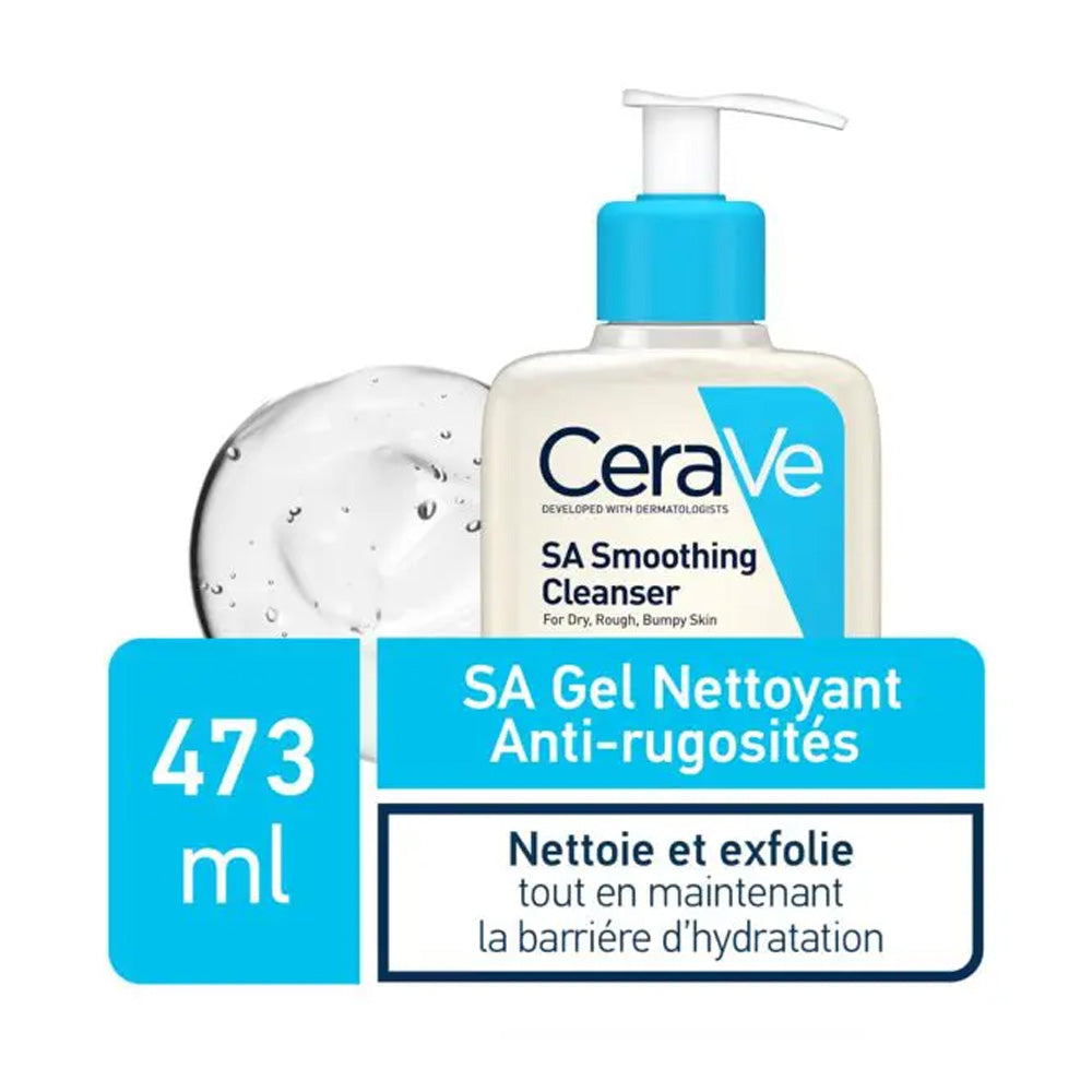 Cerave SA Gel Nettoyant Anti-Rugosités 473ml | Global Para 