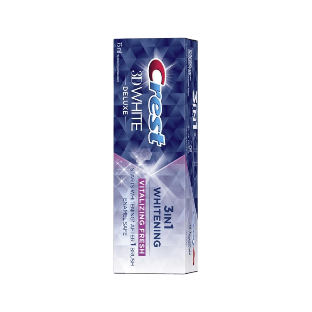 Crest 3D white dentifrice Vitalizing Fresh 75ml - Global Para