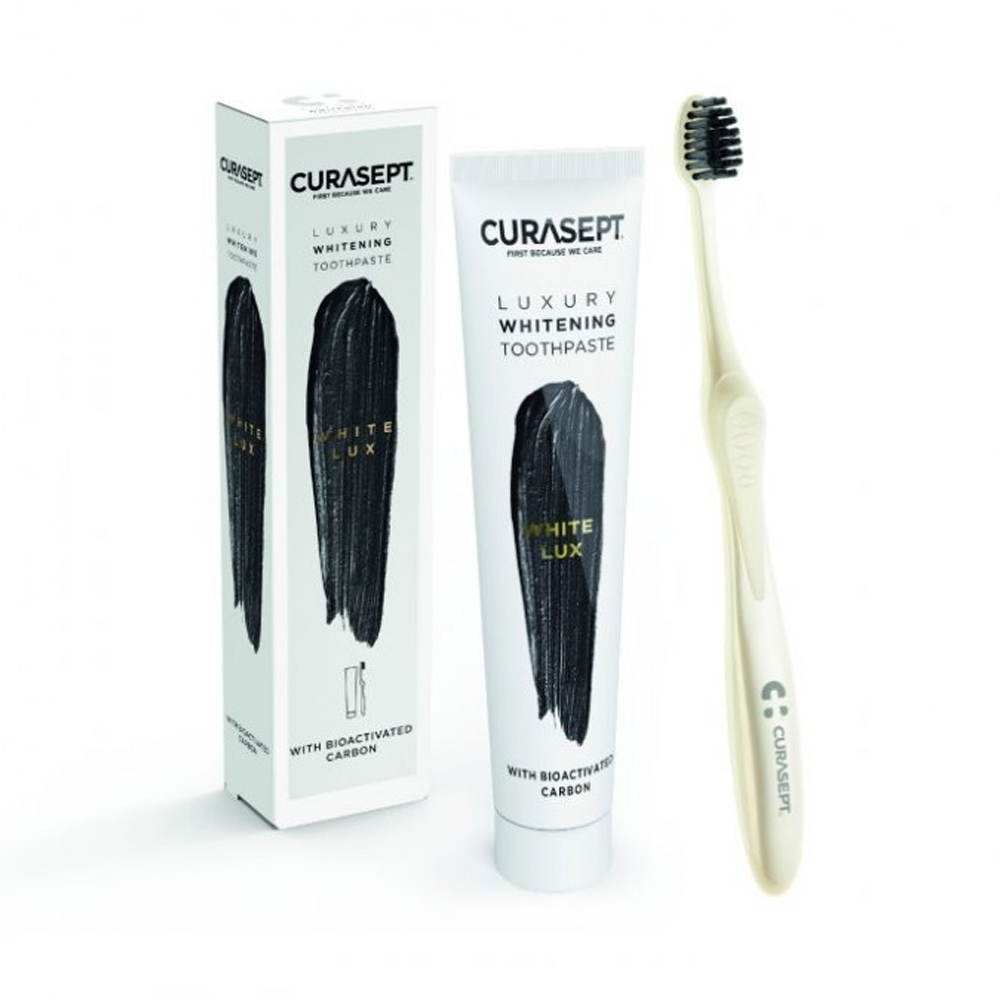 Curasept White Luxury Whitening dentifrice 75ml | Global Para 