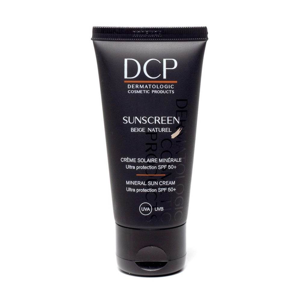 DCP Sunscreen Crème Solaire beige naturel SPF50+ 50ml