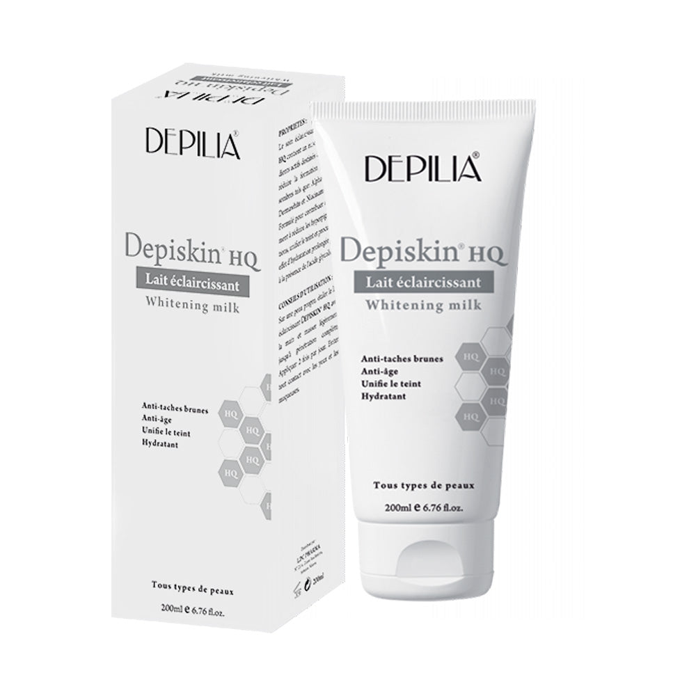 DEPILIA Depiskin HQ Lait Éclaircissant 200ml nova parapharmacie prix maroc casablanca