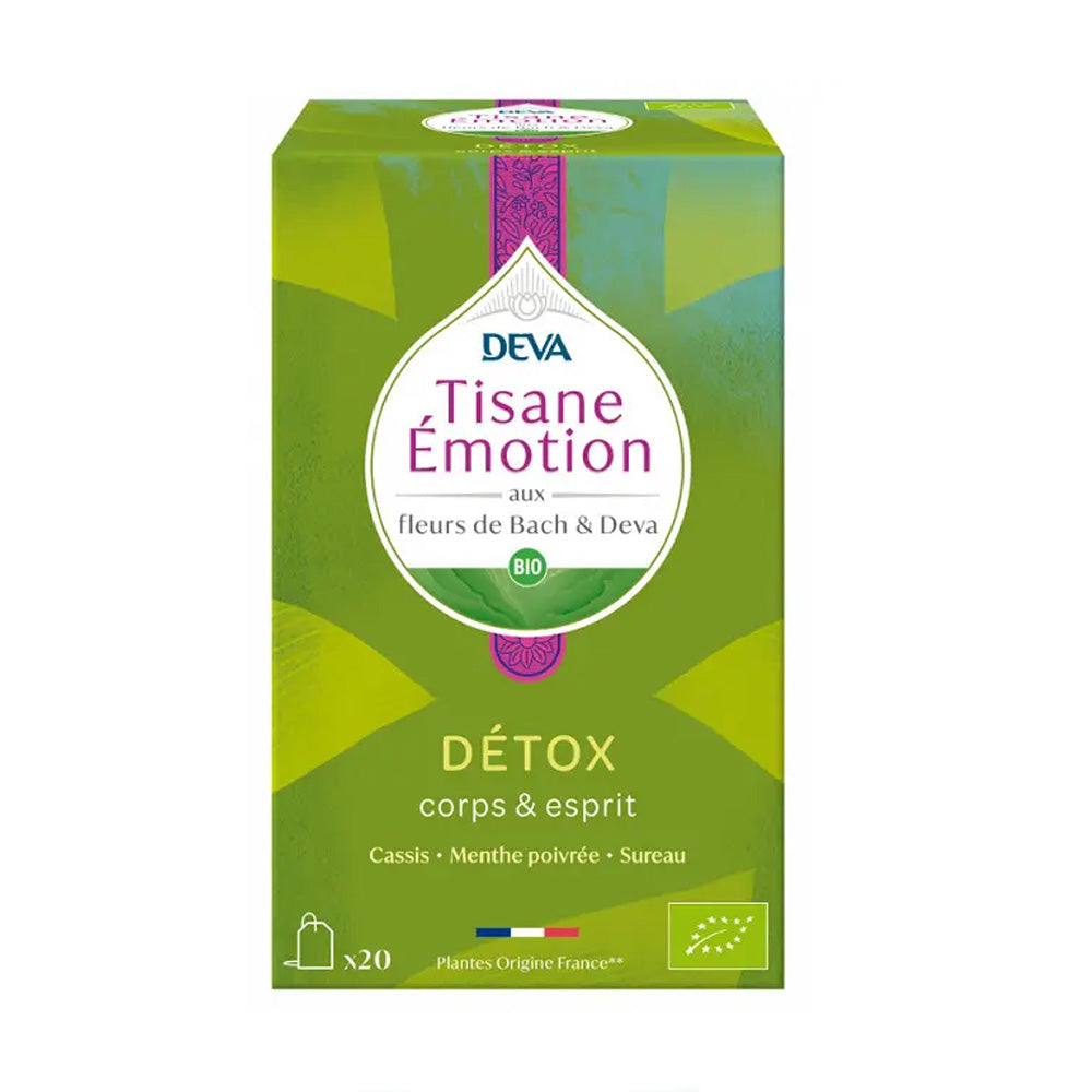 DEVA Tisane Emotion Detox Corps Et Esprit 20 Sachets - Nova Para