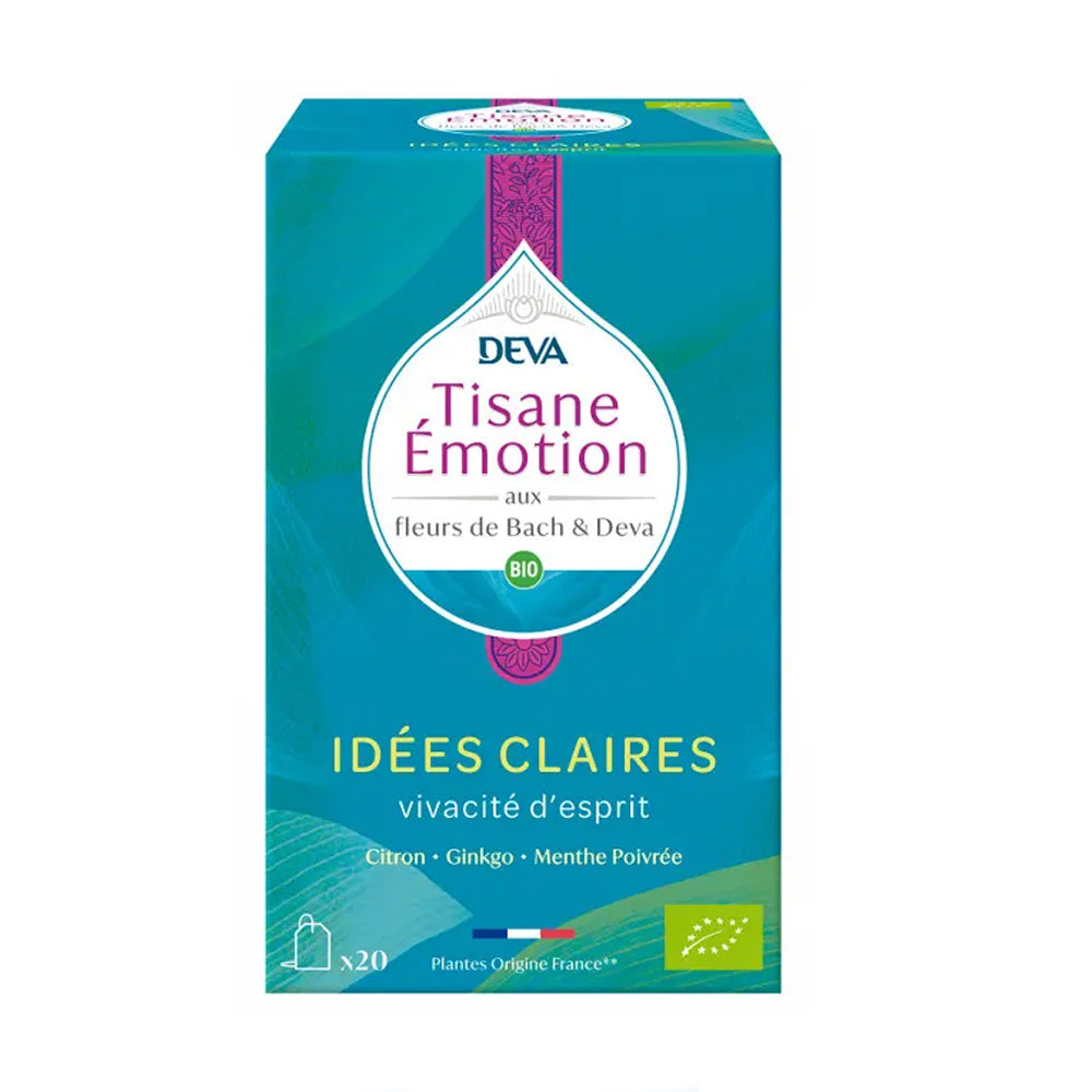 DEVA Tisane Emotion Idées Claires 20 Sachets - Nova Para