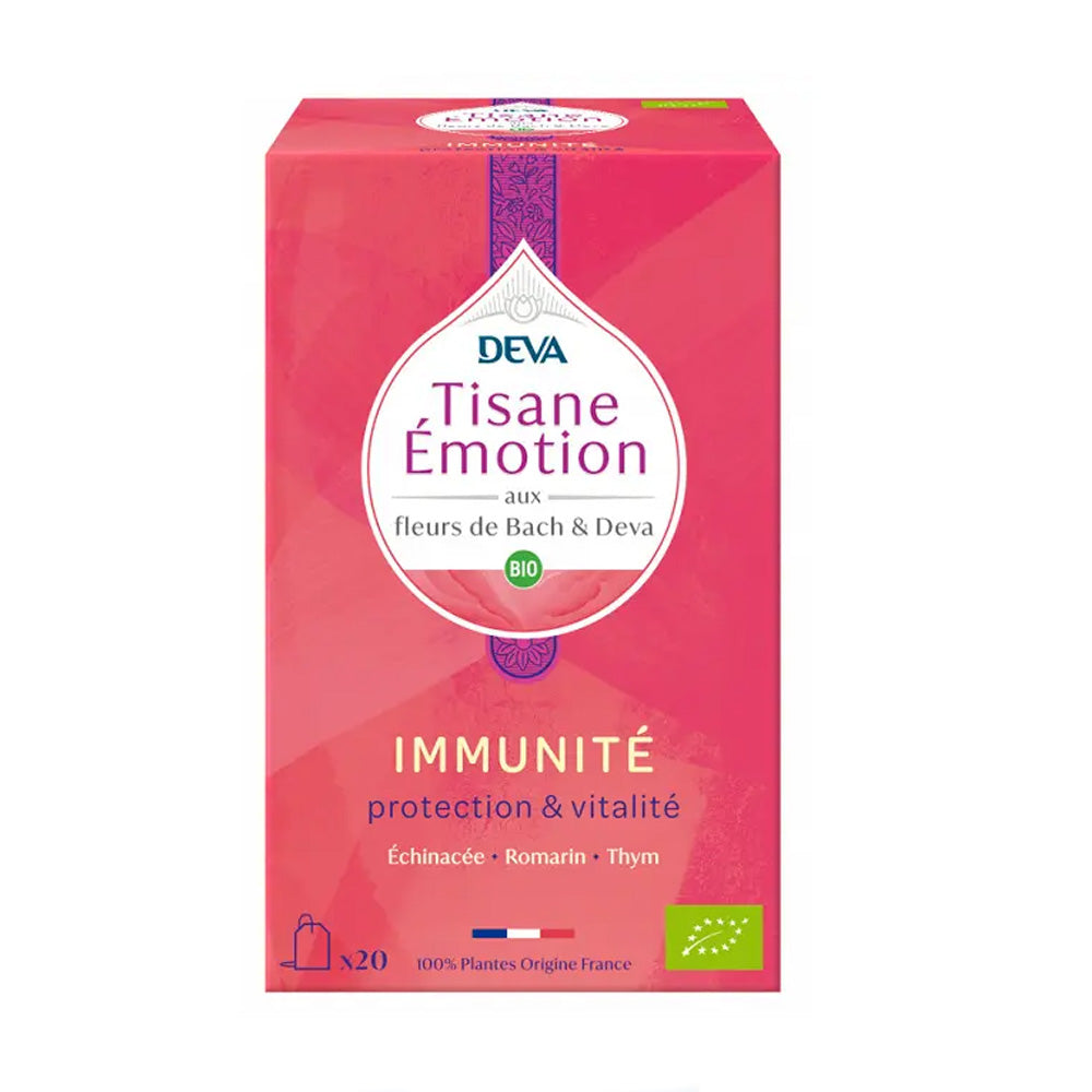 DEVA Tisane Emotion Immunité Protection Et Vitalité 20 Sachets - Nova Para