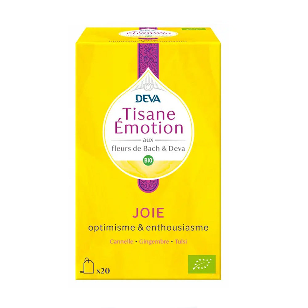 DEVA Tisane Emotion Joie Optimisme Et Enthousiasme 20 Sachets - Nova Para