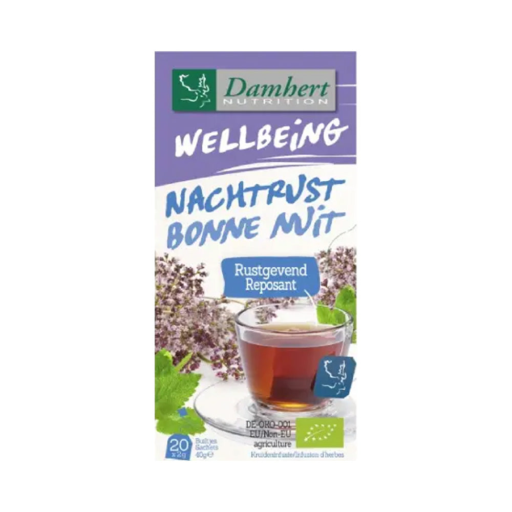 Damhert Wellbeing Tisane Bonne Nuit 20+5 Sachets - Nova Para