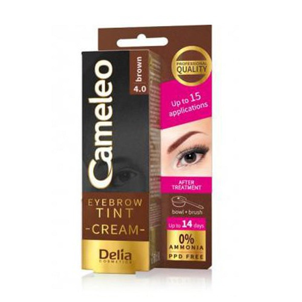 Delia Cameleo Sourcil Coloration Crème 4.0 Marron 15ml nova parapharmacie prix maroc casablanca