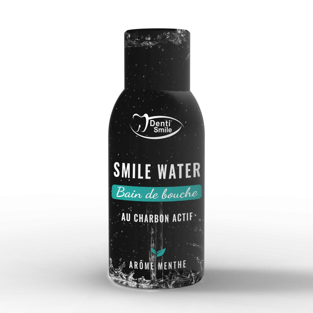 Denti-smile Bain de bouche au charbon actif 300ml nova parapharmacie prix maroc casablanca