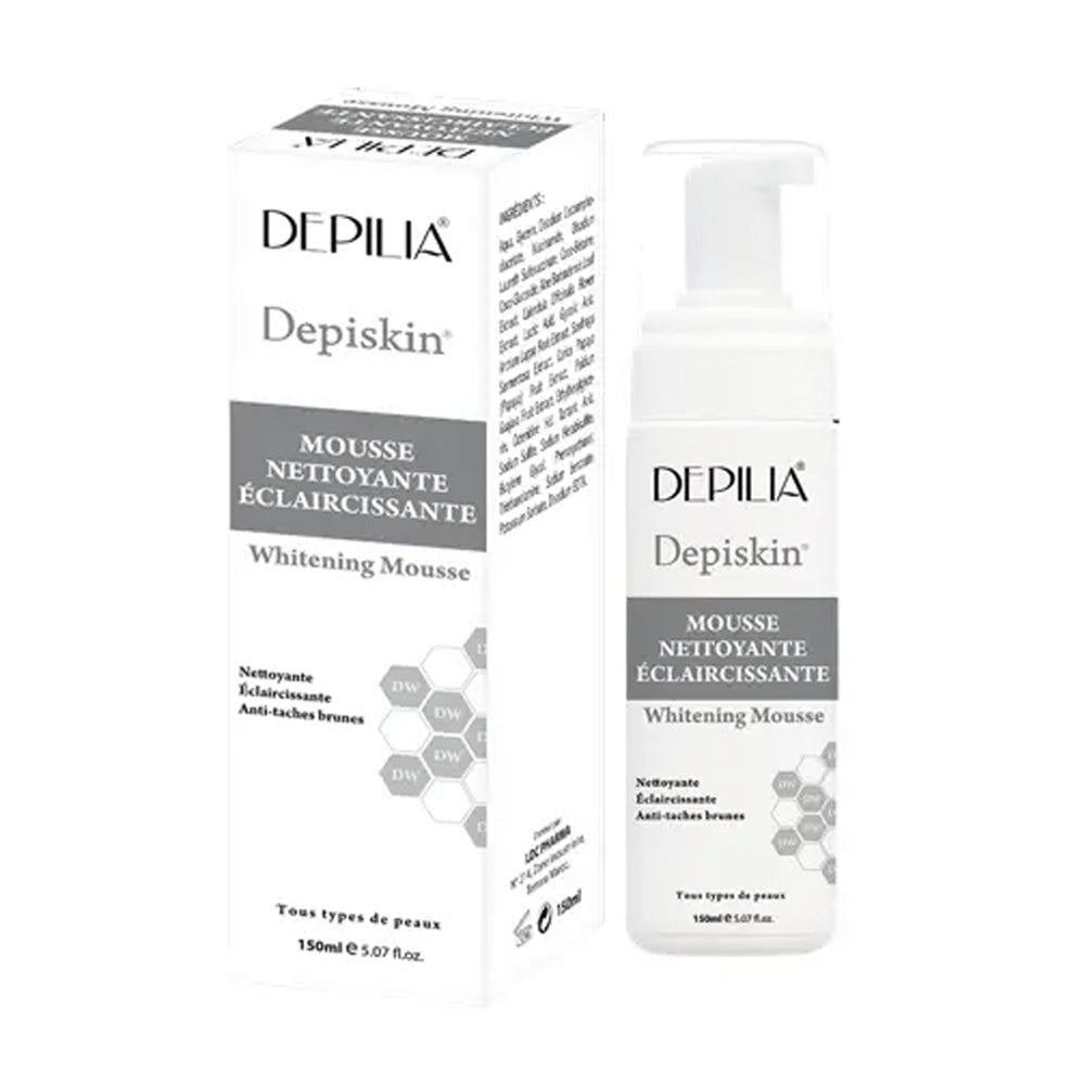 Depilia Depiskin Mousse Eclaircissant 150ml nova parapharmacie prix maroc casablanca