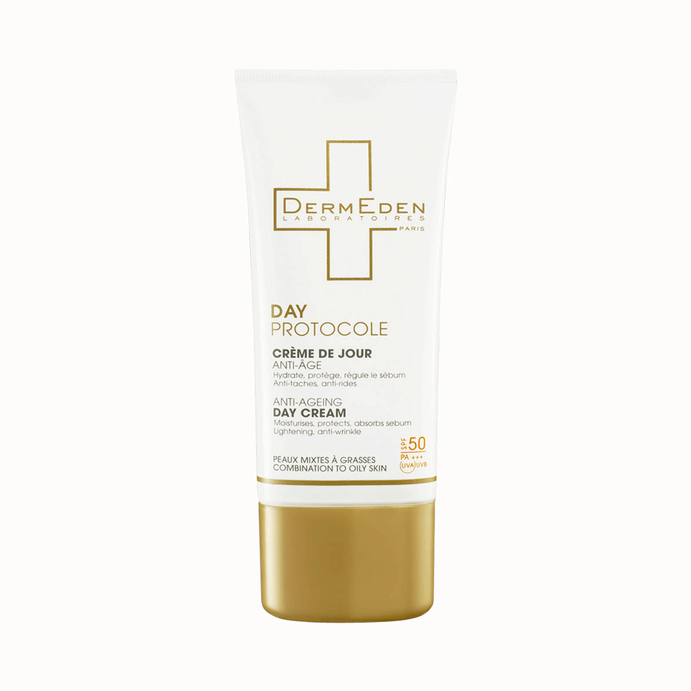 DermEden Crème De Jour SPF50 Peaux Mixtes Grasses 50ml nova parapharmacie prix maroc casablanca