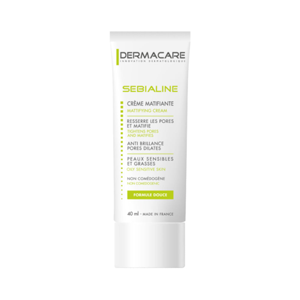 Dermacare Sebialine Crème Matifiante Peaux Sensibles et Grasse 40ml-nova-parapharmacie