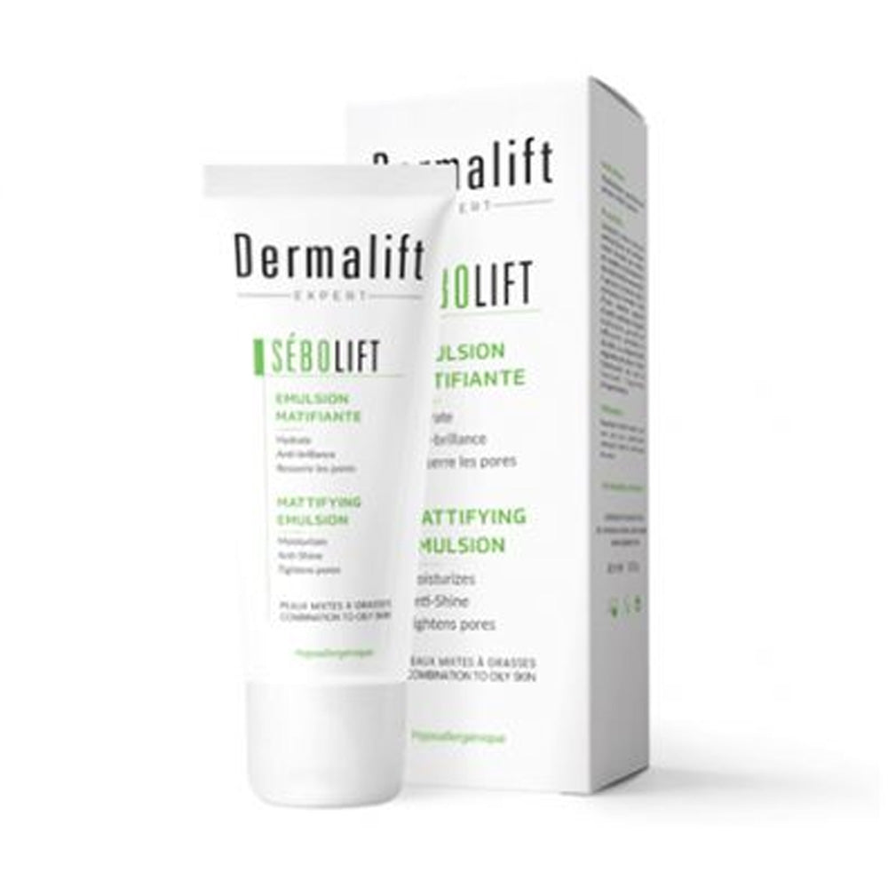 Dermalift Sebolift Emulsion Matifiante Peaux Mixtes à Grasses 40 ml nova parapharmacie prix maroc casablanca