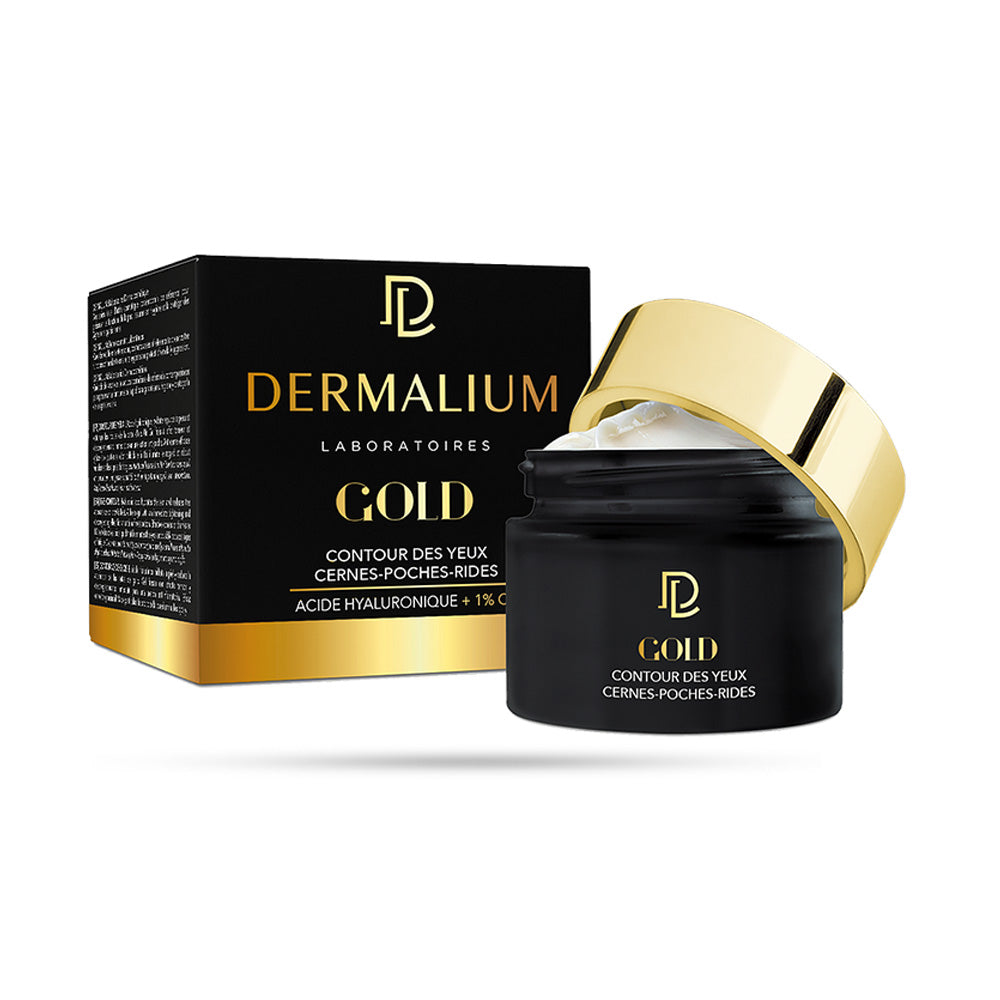 Dermalium Gold Contour Des Yeux 15ml nova parapharmacie prix maroc casablanca