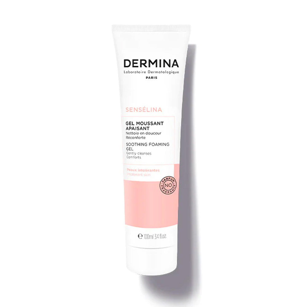 Dermina Sensélina Gel Moussant Apaisant Peaux Intolerantes 100ml | Global Para 