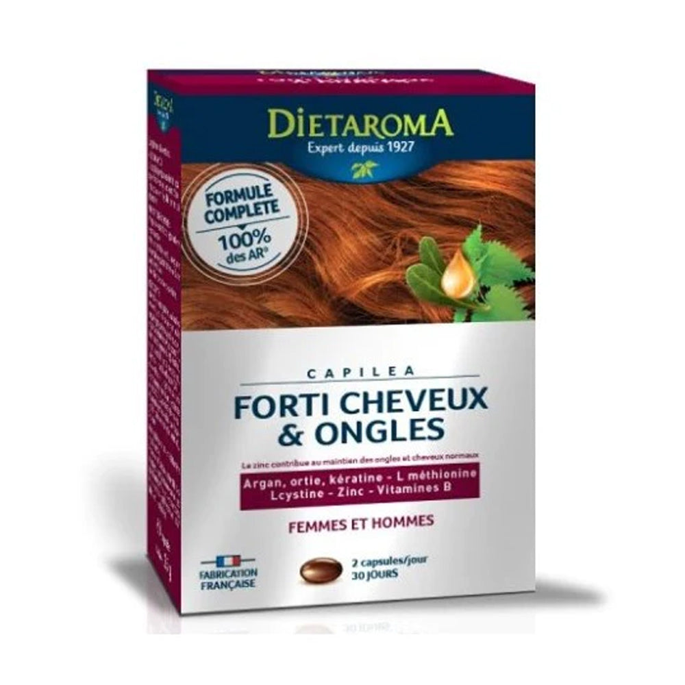 Dietaroma Capilea Forti Cheveux Et Ongles 60 Capsules | Global Para 