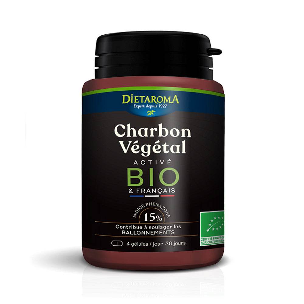Dietaroma Charbon Végétal Activé 120 Gélules