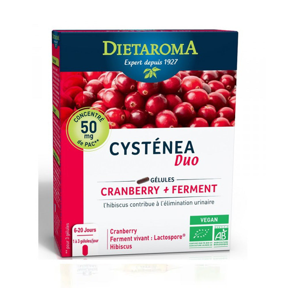 Dietaroma Cystenea Confort Urinaire 20 Gélules | Global Para 