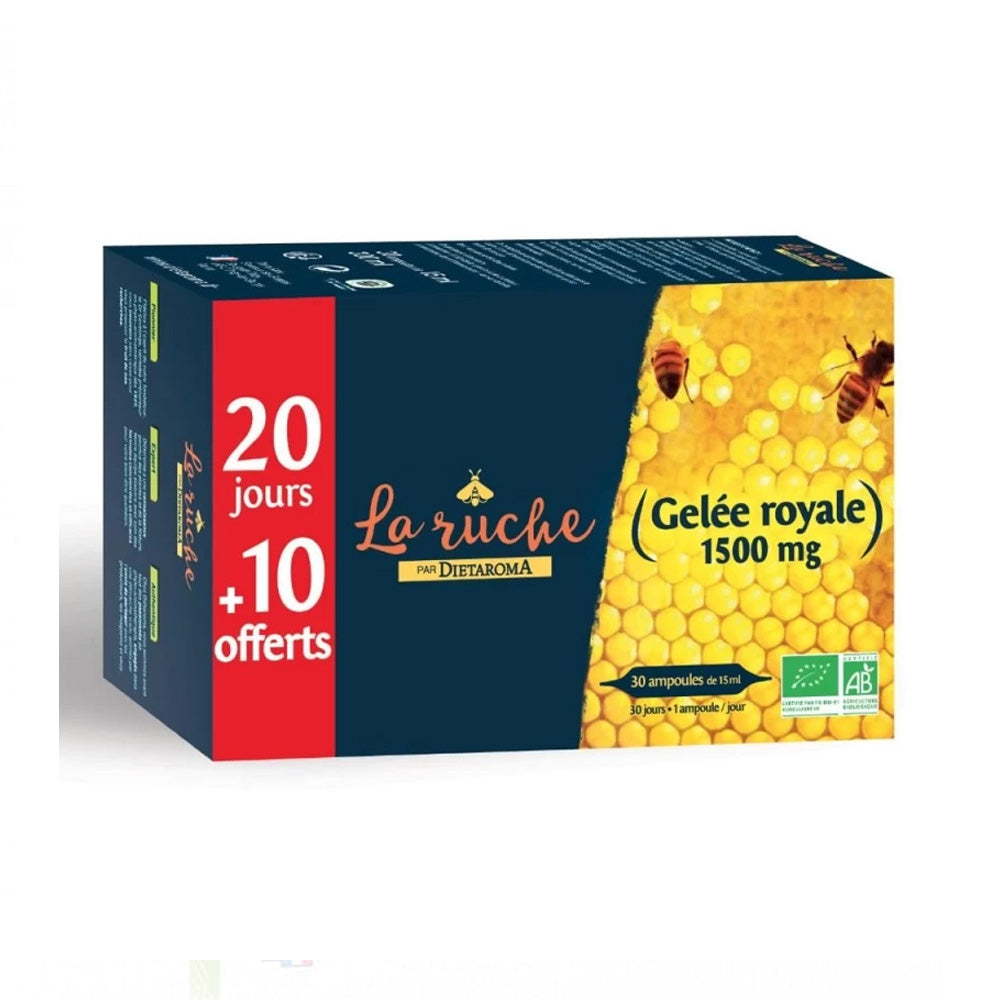 Dietaroma La Ruche Gelée Royale 1500 mg 30*15 ml | Global Para 