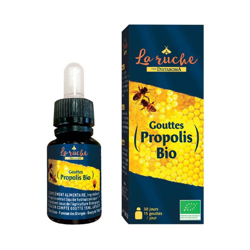 Dietaroma La Ruche Gouttes Propolis Pure 15ml - Global Para