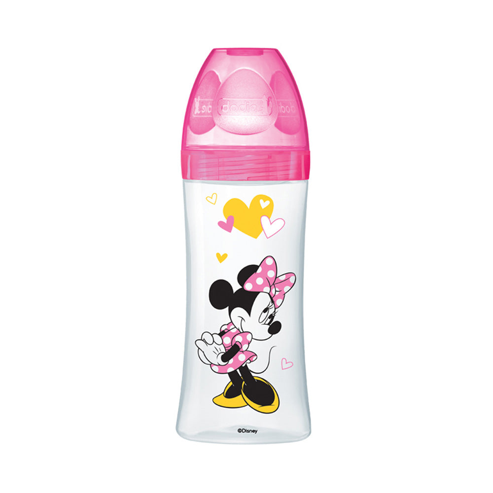 Dodie Biberon Initiation+ Anti-Colique Minnie +6m 330ml | Global Para 