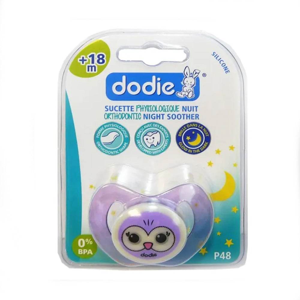 Dodie Sucette Physiologiques Nuit +18m P48
