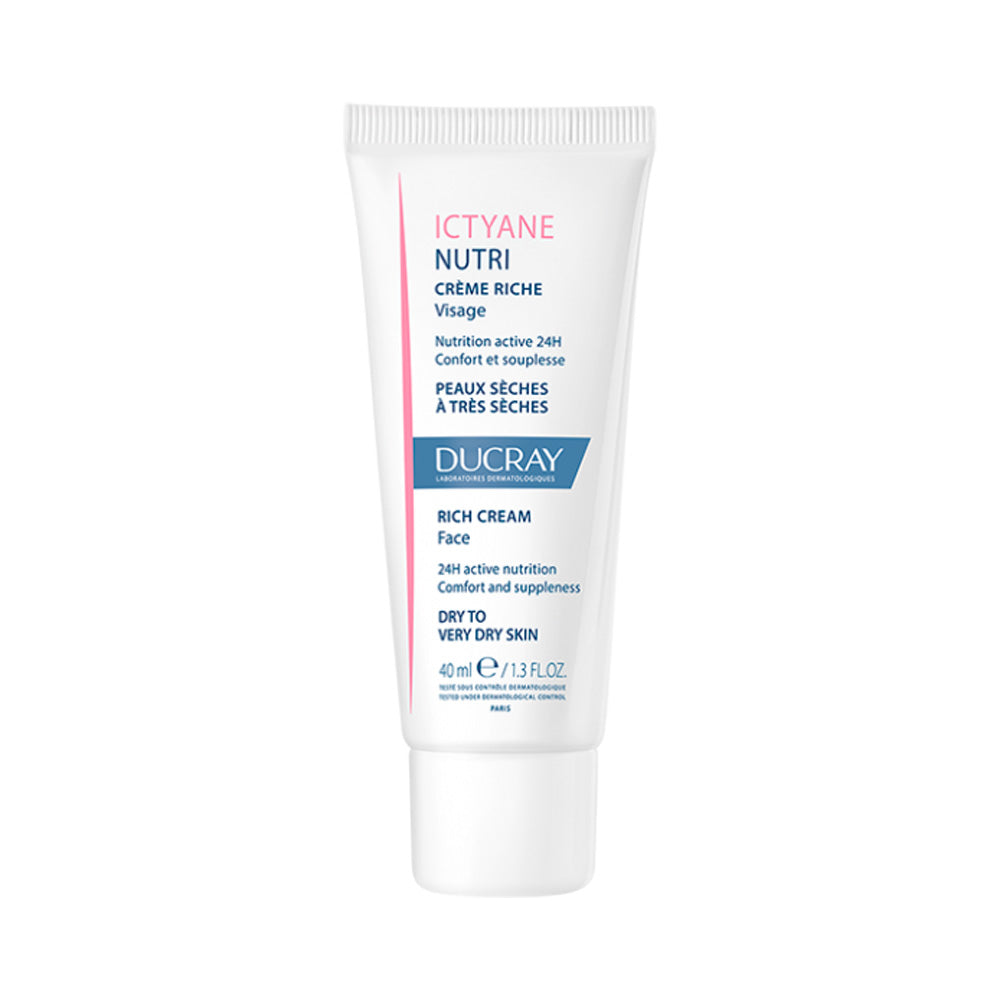 Ducray ICTYANE NUTRI Crème Riche Visage 40ml | Global Para 