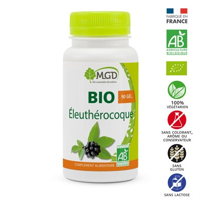 mgd nature bio eleuthérocoque 90 Gélules