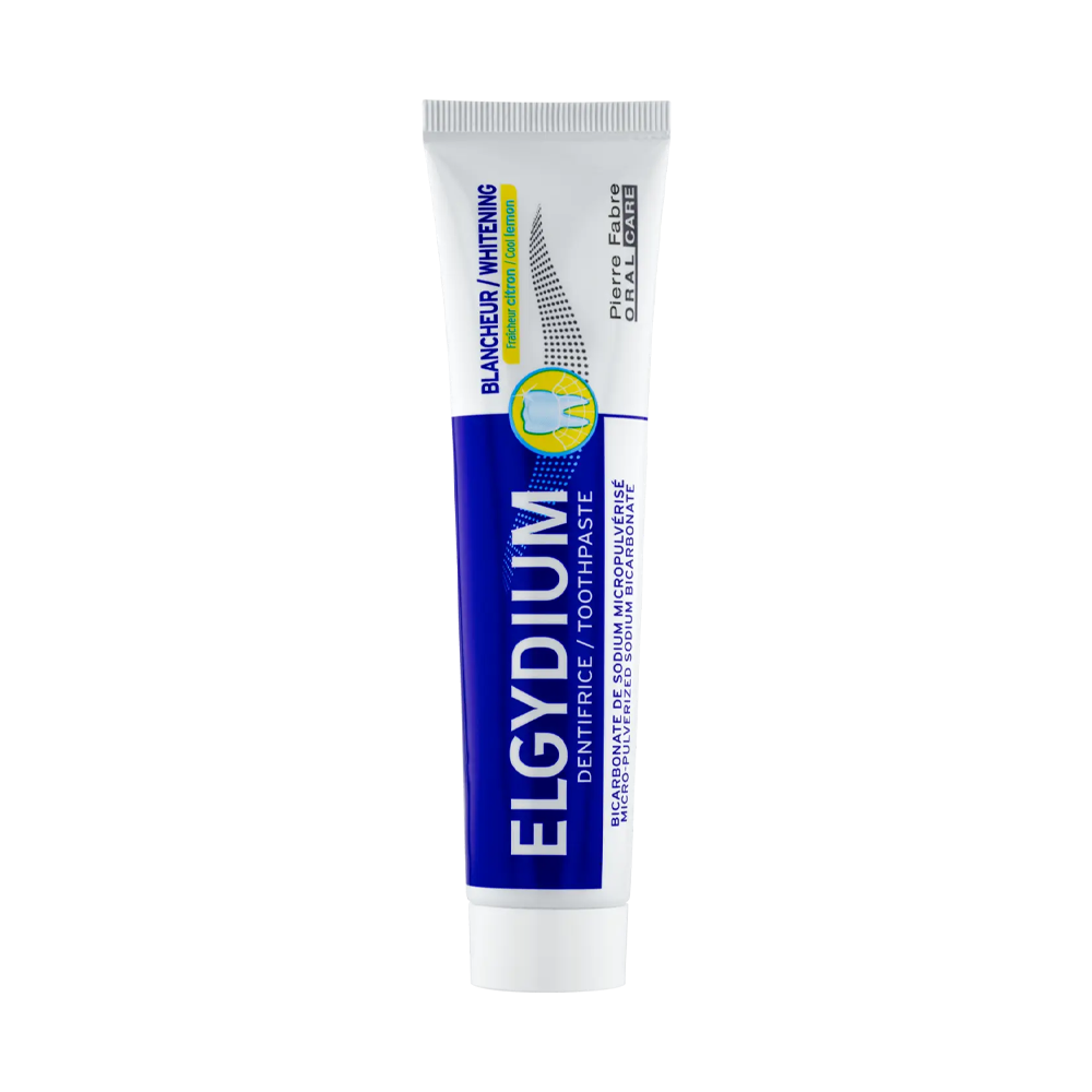 ELGYDIUM Blancheur fraîcheur citron dentifrice 75ml | Global Para 