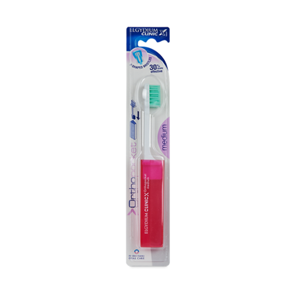 ELGYDIUM Clinic Orthopocket X Brosse à dents | Global Para 