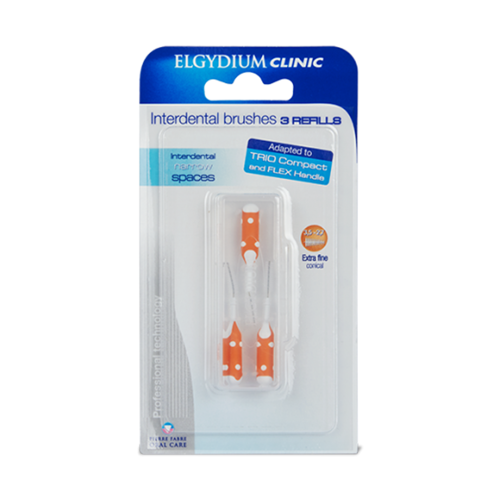 ELGYDIUM Clinic Recharge Brossettes Interdentaires 2.7-3.5 mm  | Global Para 