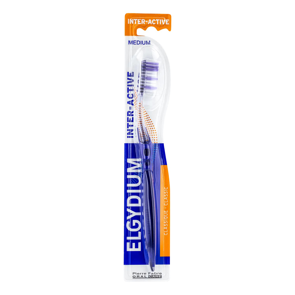 ELGYDIUM Interactive brosse à dents medium  | Global Para 