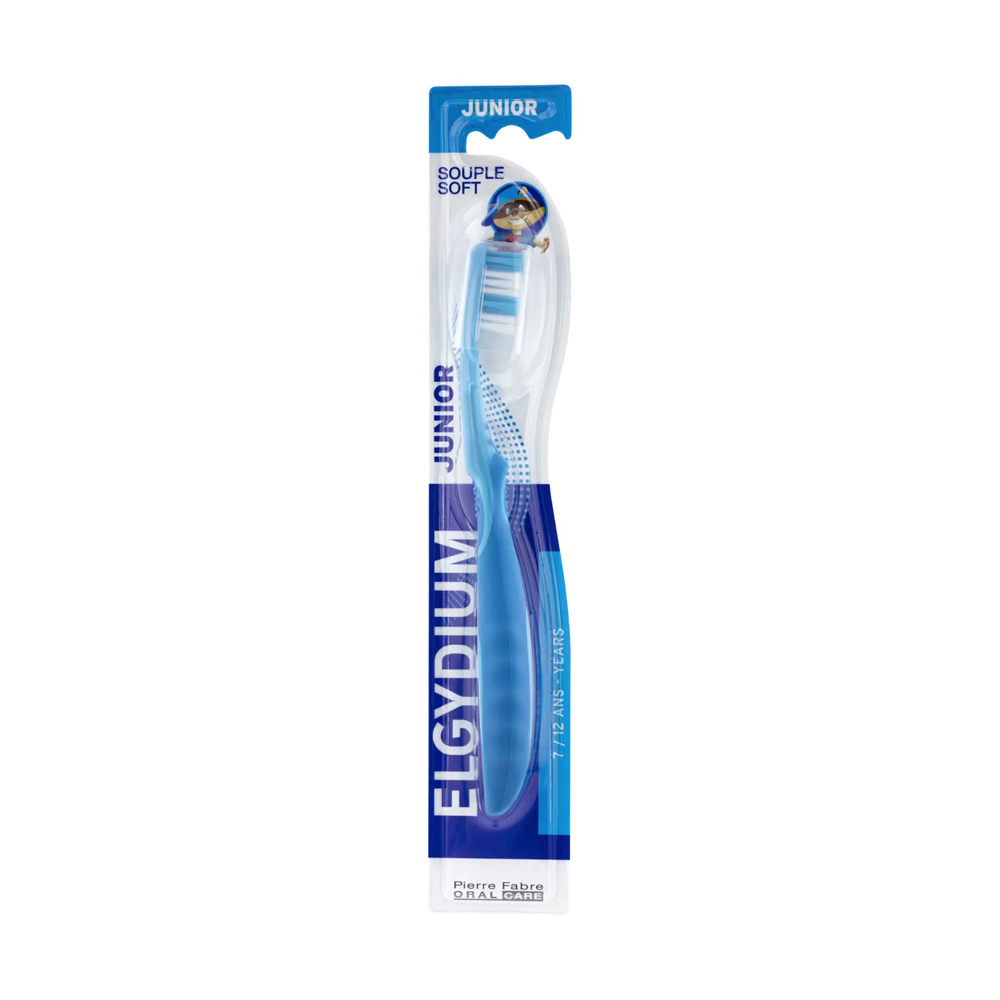 ELGYDIUM Junior 7/12 ans brosse à dents enfant   | Global Para 