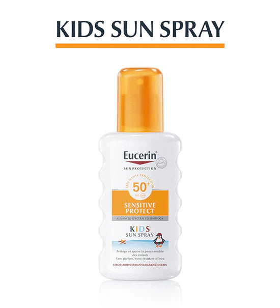 Eucerin SUN PROTECTION Sensitive Protect KIDS Spray SPF50+  200ml  | Global Para 