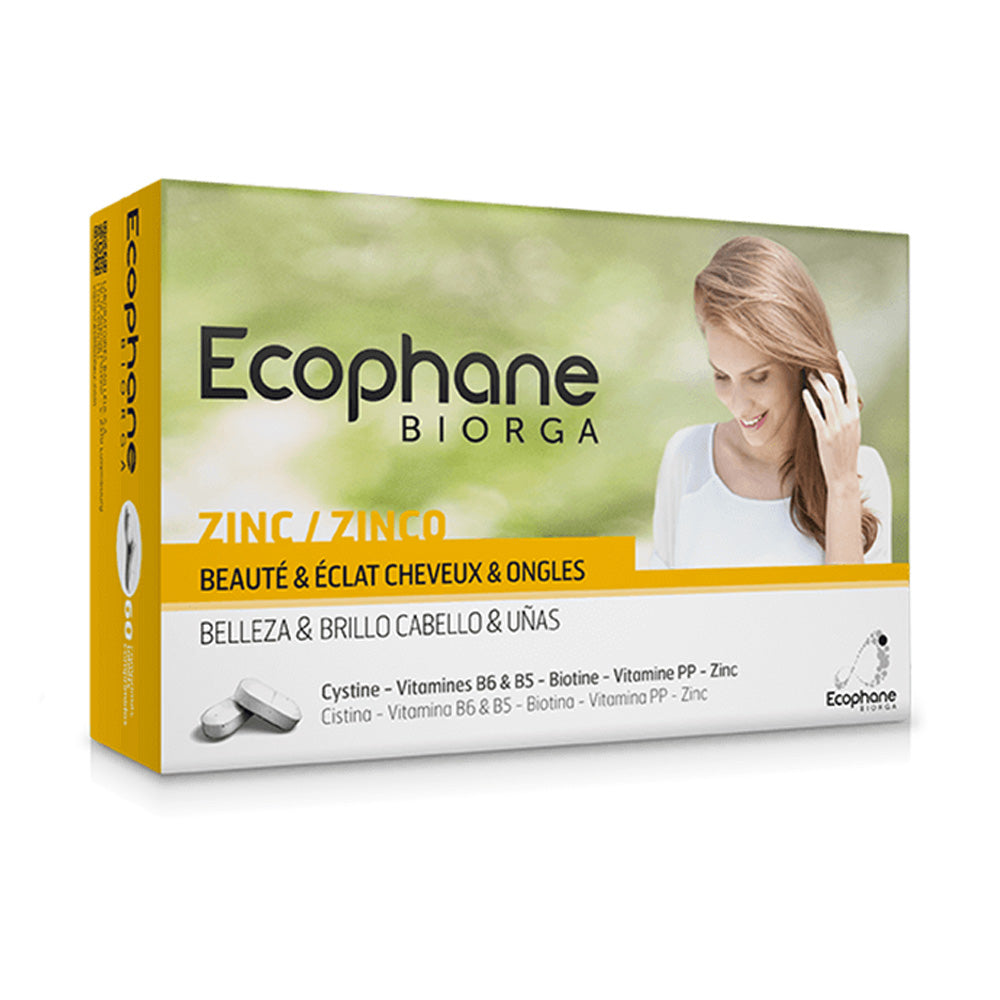 Ecophane Biorga Eclat Cheveux Et Ongles 60 Comprimés | Global Para 