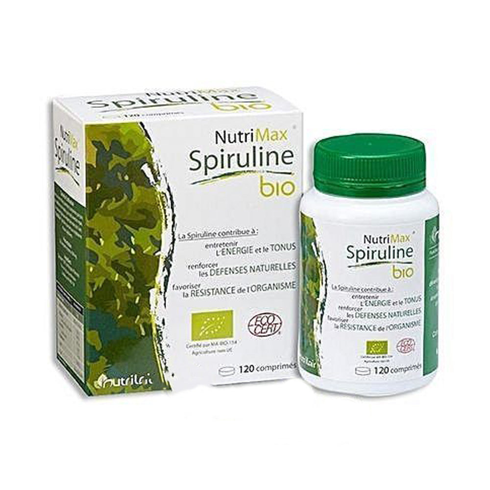 Nutrimax Spiruline 120 Comprimes nova parapharmacie prix maroc casablanca